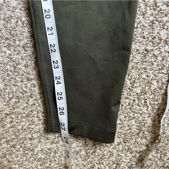 Under Armour Fitted Compression Pants Men’s Workout Activewear Green Black 2XL - Picture 5 of 5